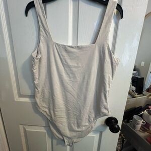 Old Navy Cream Bodysuit